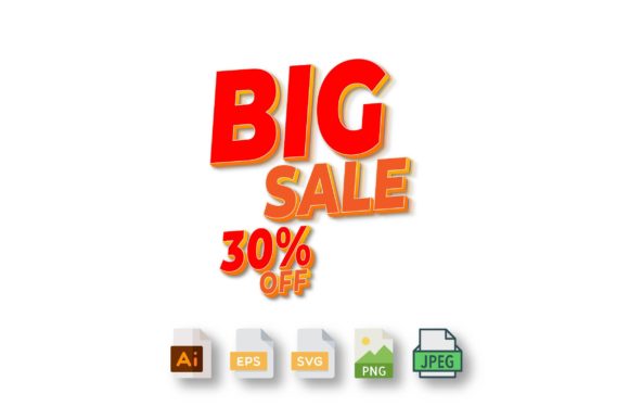 3D Text Design of Big Sale 30% Off – A Practical Guide for Designers and Marketers