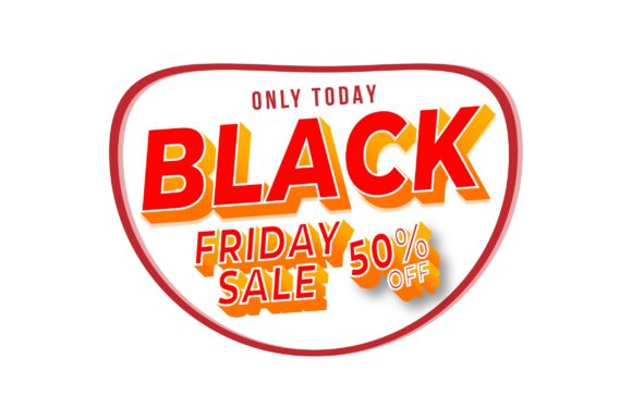 3D Text Design of Blac Friday Sale: A Creative Boost for Modern Marketing