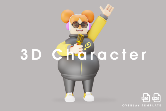 Funny Girl 3D Cartoon Design Relaxing: A Guide to High-Quality Assets for Creative Projects