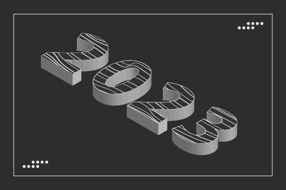 Happy New Year 2023 3D Elegant Design: A Comprehensive Overview