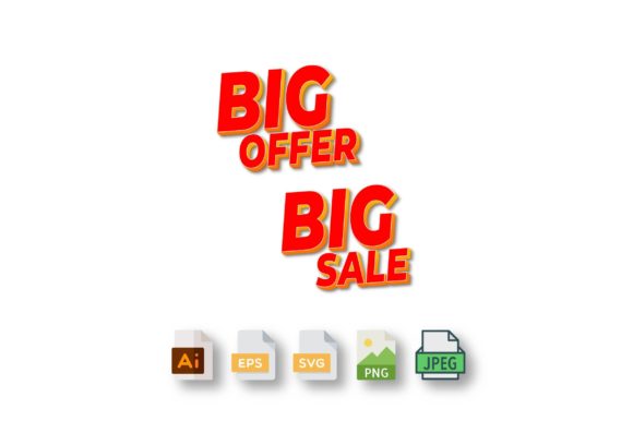 Mastering 3D Text Design: Big Offer, Big Sale and Beyond