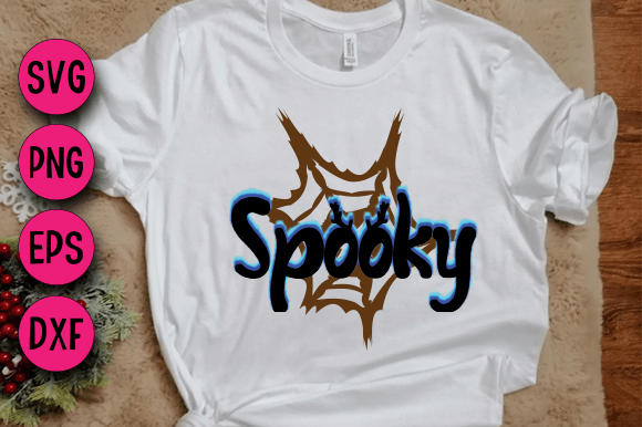 Spooky, 3D SVG Design: Creative Possibilities in Vector Art
