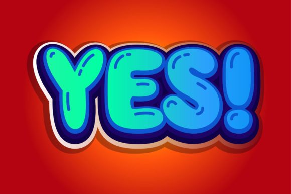 Yes 3D Text Design: A Powerful Tool for Custom Creative Projects